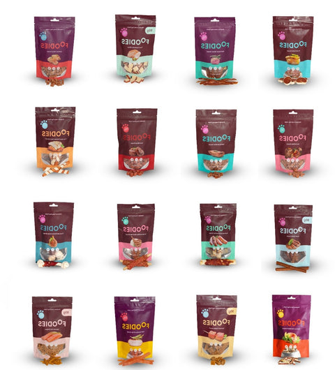 עשרה חטיפי פודיס ב100 ש"ח